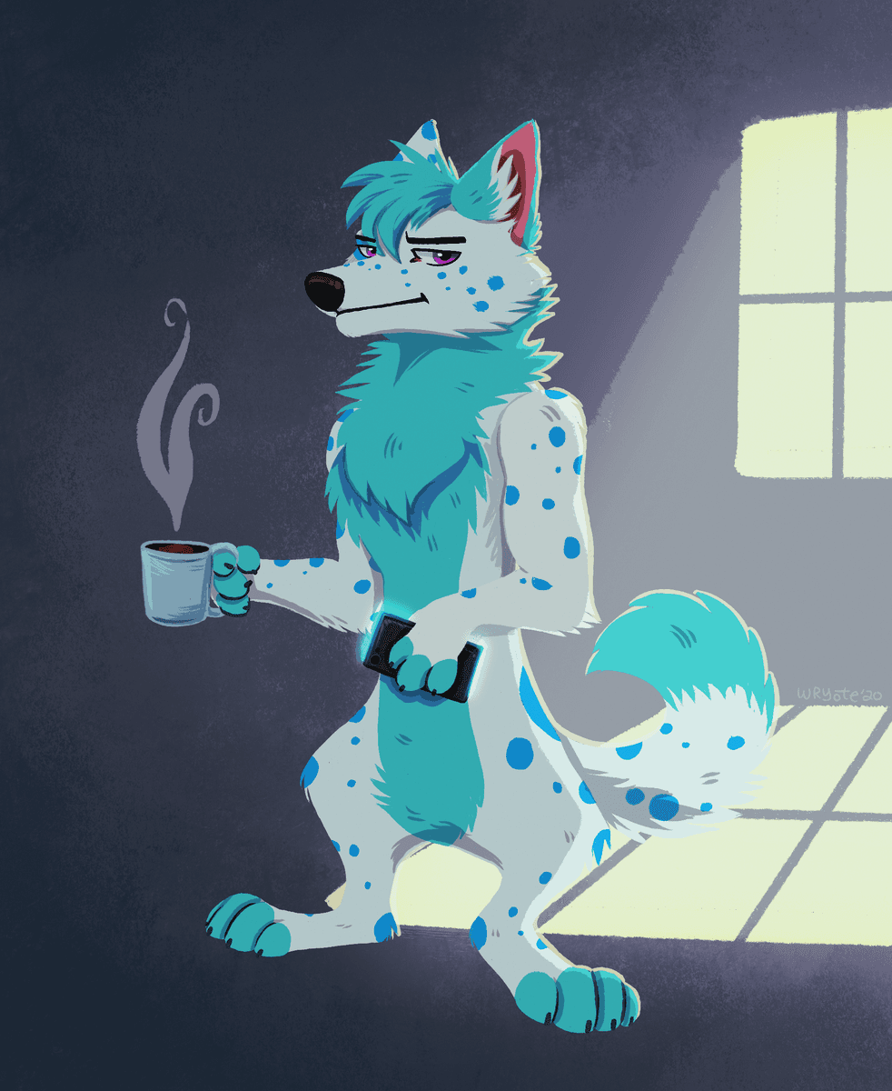 Don't talk to me until I've had my coffee...